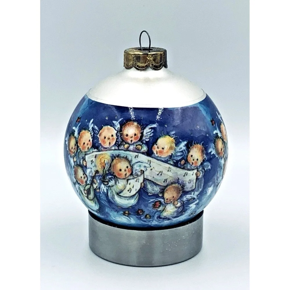 Vintage Hallmark Keepsake Mary Hamilton Angel Chorus Choir Ornament 2001‎ NIB
